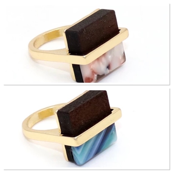 Multicolored Stone Statement Rings - Picture 12 of 12